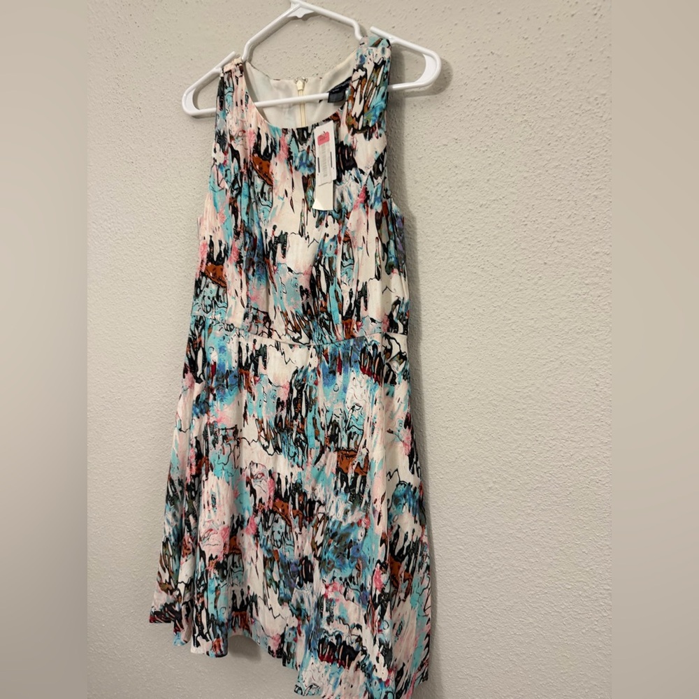 French Connection Multicolor Abstract Dress - Picture 2 of 6